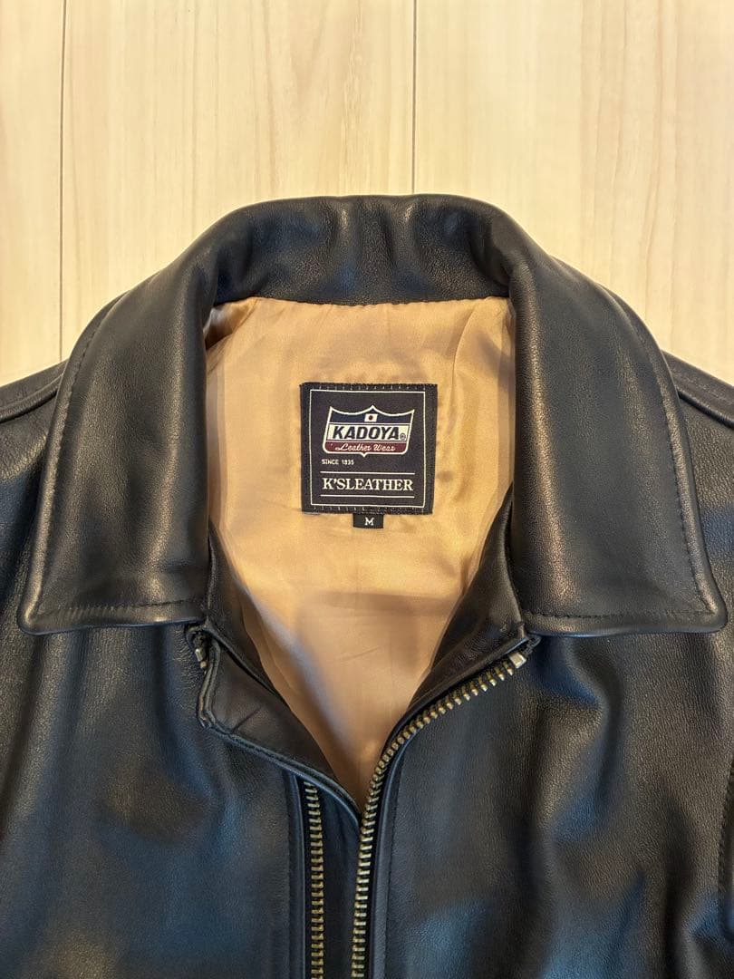 KADOYA K'S LEATHER TCR シングルライダース　Mサイズ