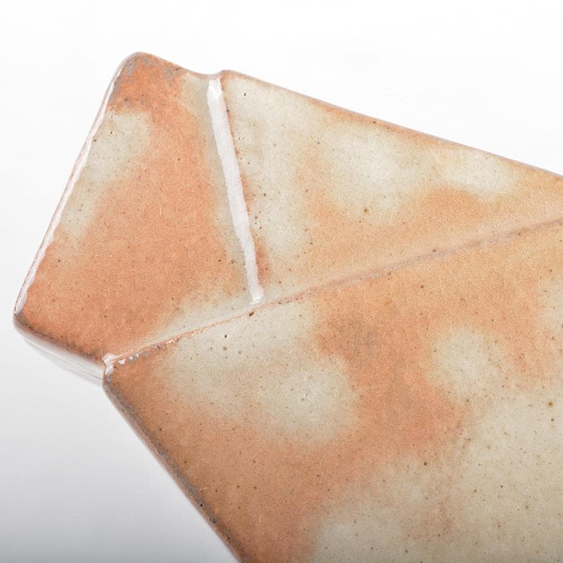 Shu 　松林豊斎作　千代結　香合　共布　堀内宗心極め箱　M　R5989