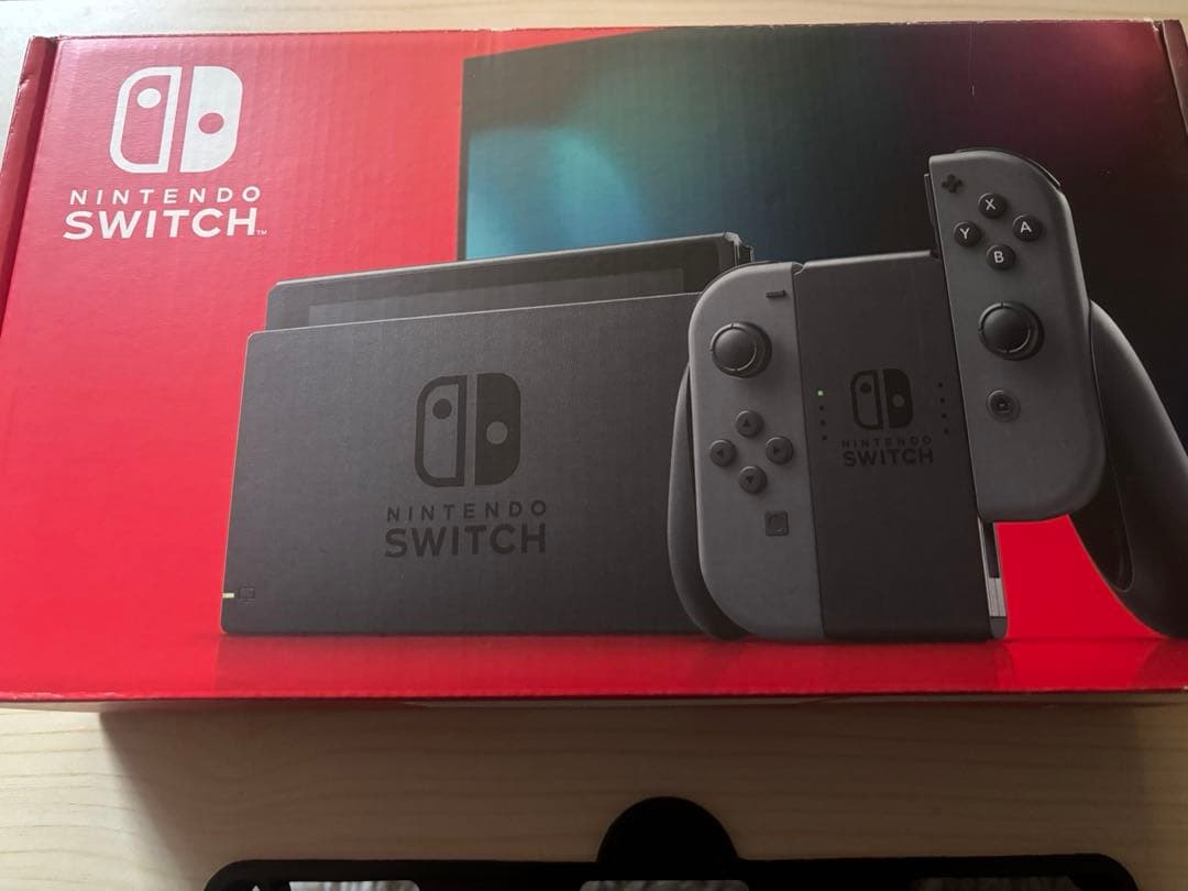 Switchグレー本体＋microSD128GB