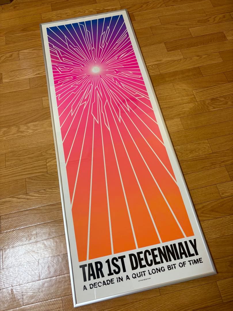 TAR × 7stars design シルクスクリーンポスター