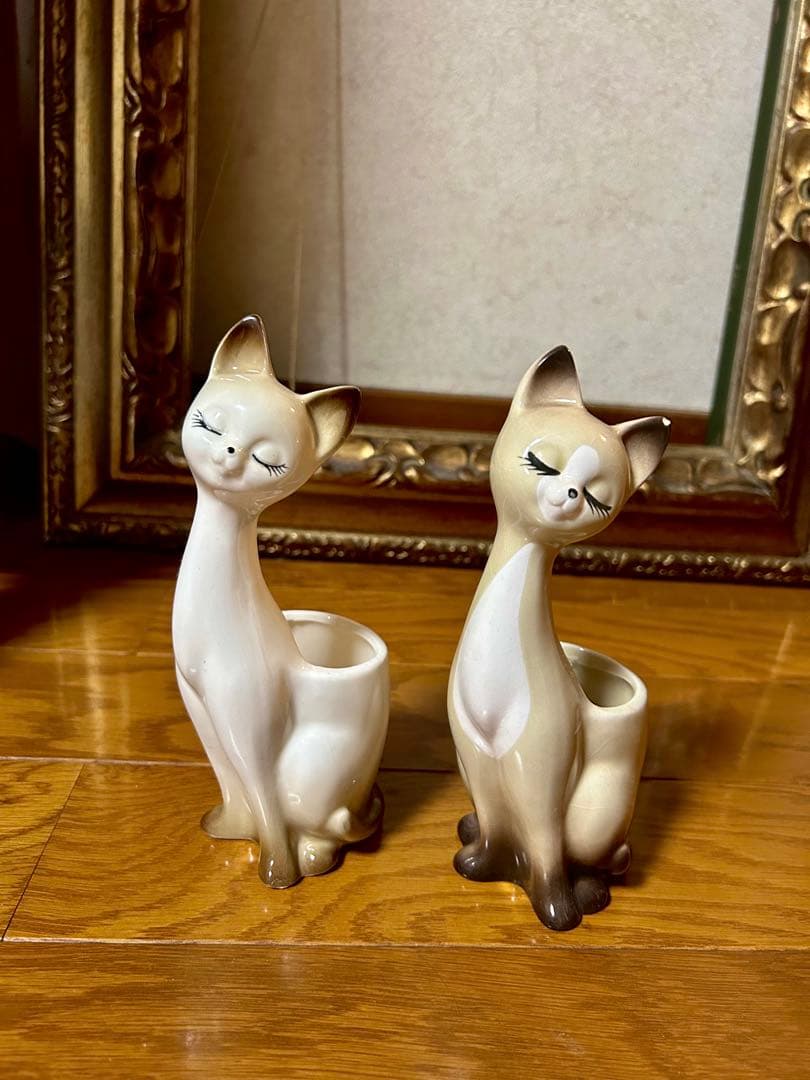 猫　白鳥　ペガサス　羊　置物　器　ヴィンテージ　アンティーク