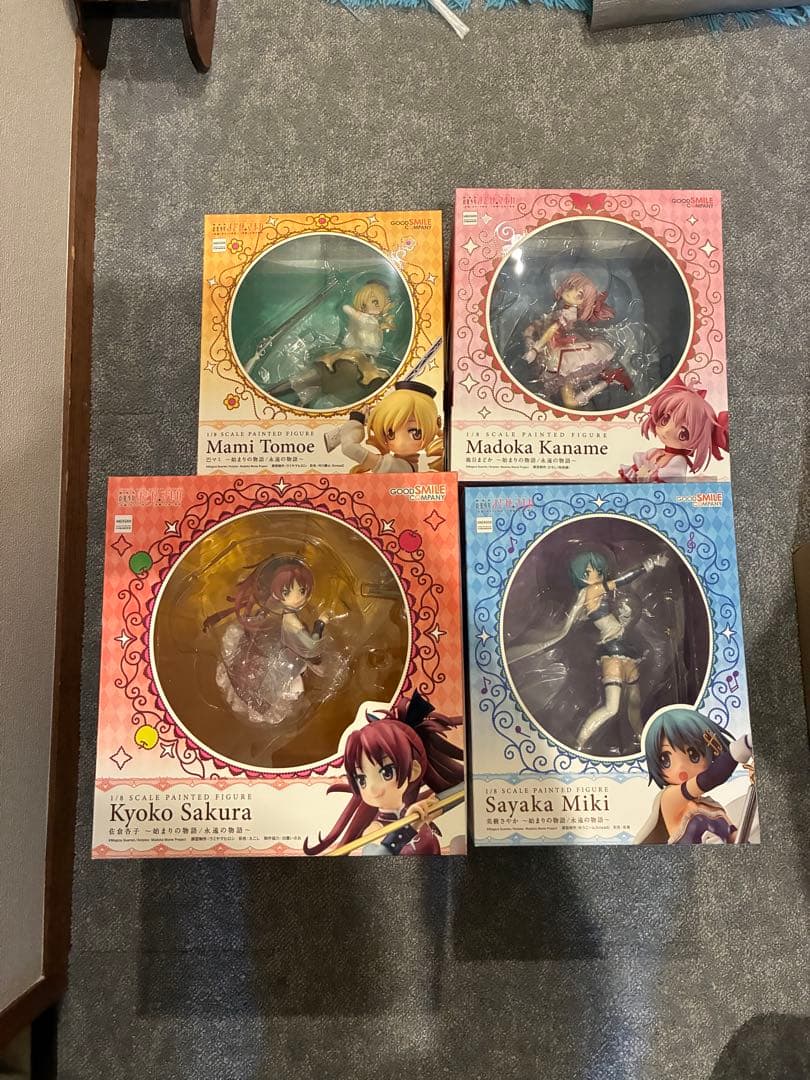 魔法少女まどか☆マギカ フィギュア4体セット
