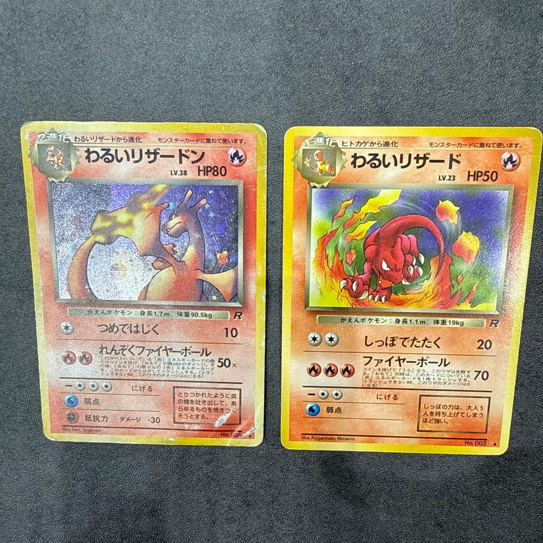 《複数》わるいリザード、わるいリザードン