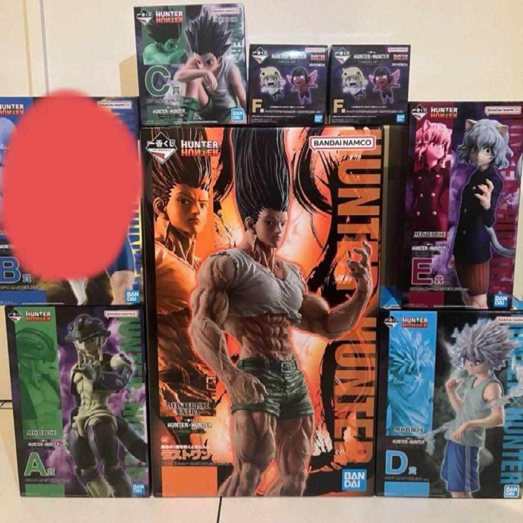 一番くじハンターハンターA.C.D.E.Fラストワン賞　セミコンプセット　未開封