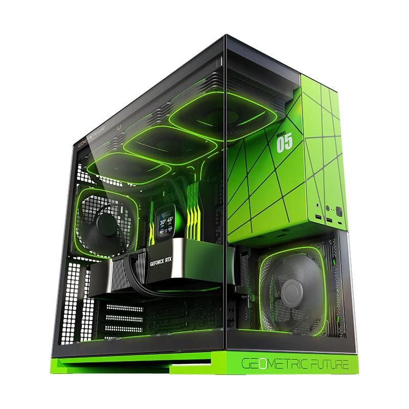 PCケース(自作PC用) Geometric Future Model 5 NV Edition