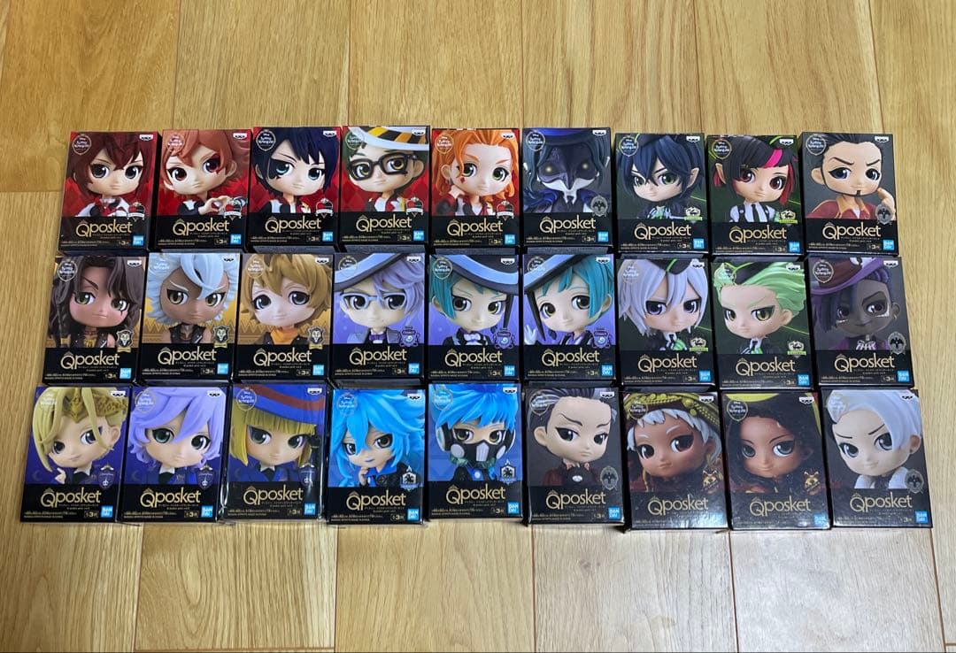 ツイステ　キューポスケット petit フィギュア　全27種　コンプリート