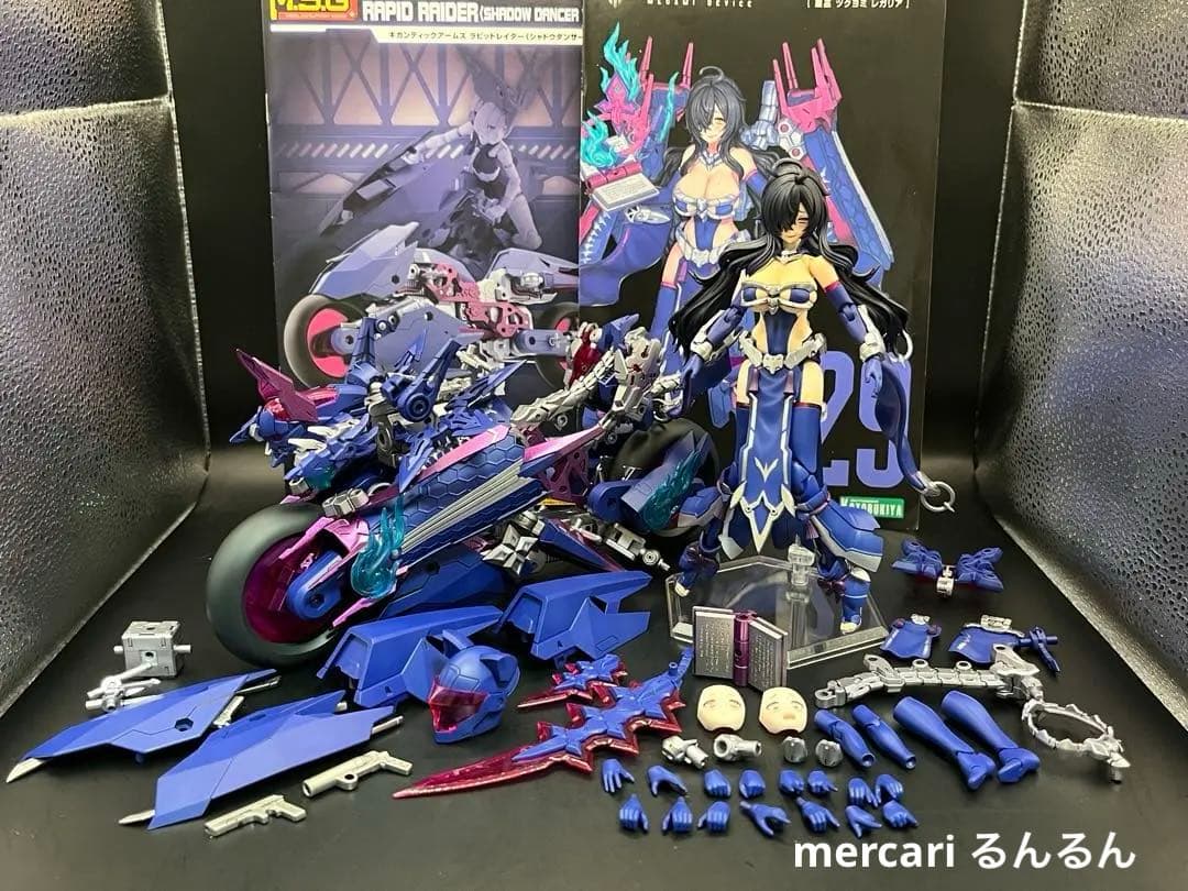 メガミデバイス 皇巫 ツクヨミ レガリア＋ラピッドレイダー塗装完成品