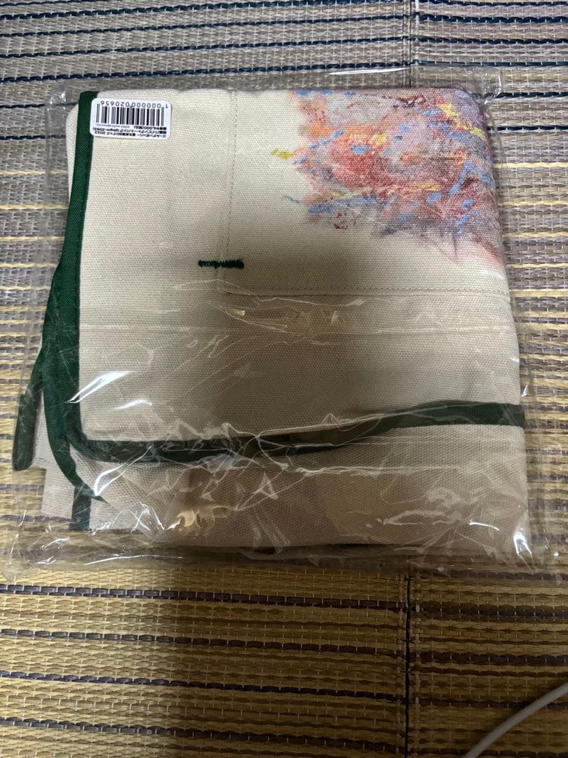 喜矢武豊 油絵パイピングトートバッグ