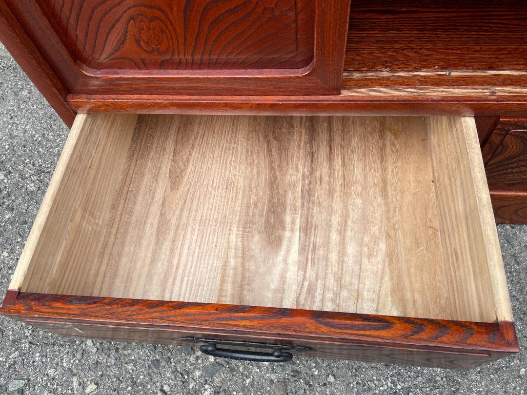 ★状態〇★ 昭和 レトロ 家具 茶箪笥 古家具 たんす タンス アンティーク