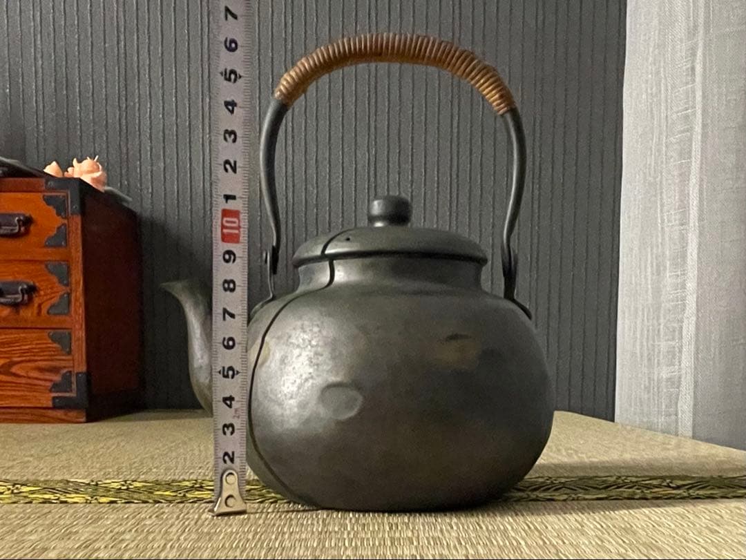 最終値下げ　煎茶道具 富貴堂 鎚起銅器 湯沸 銅瓶 重量300g