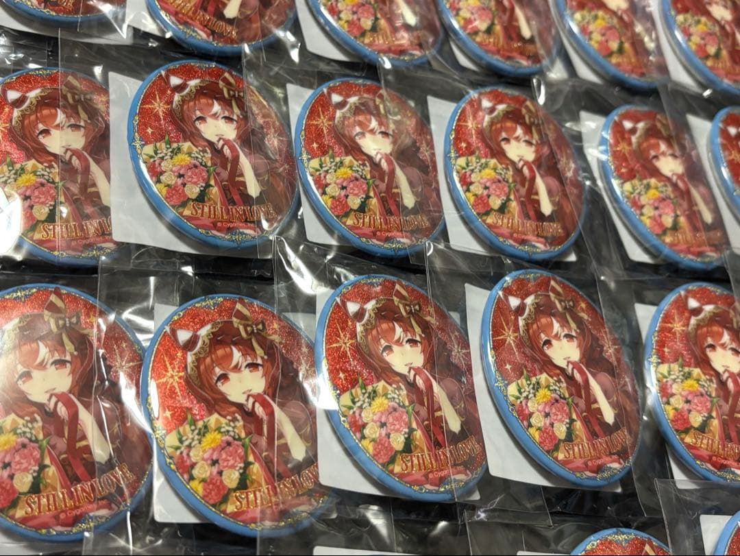 ウマ娘 4.5thグリッター缶バッジ【スティルインラブ】 35個、アクスタセット