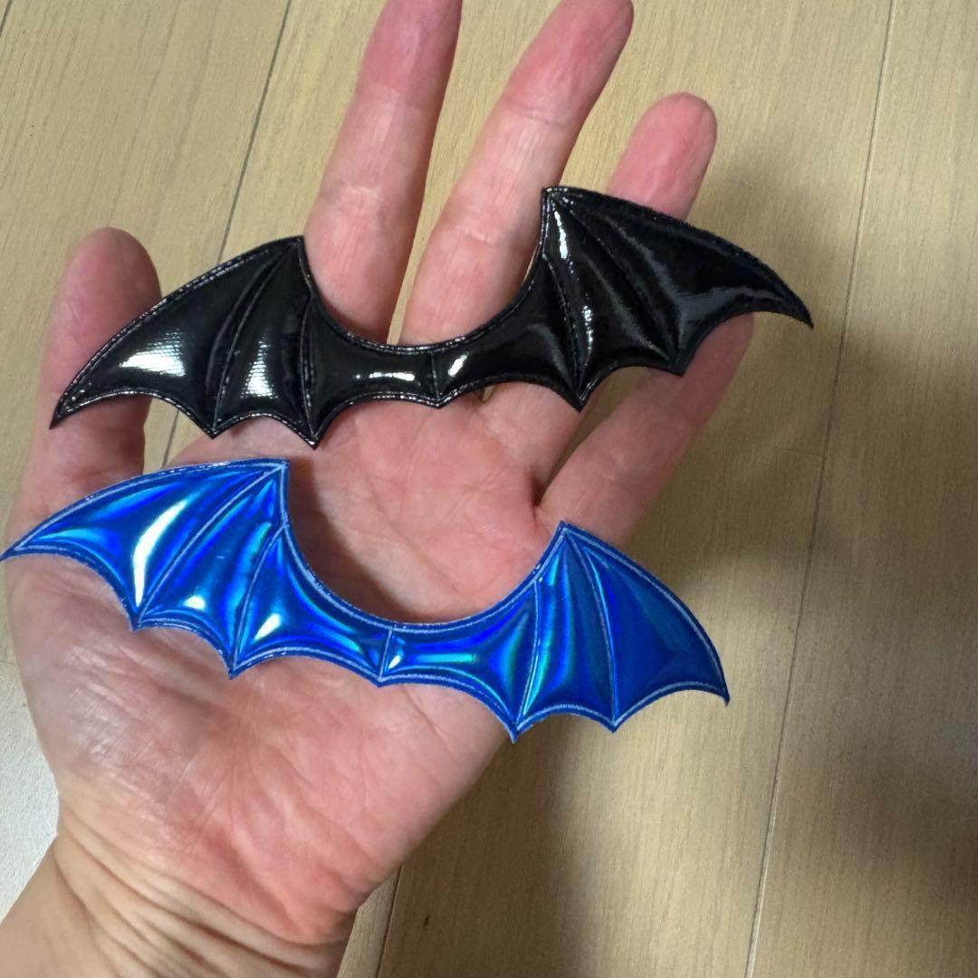 tuki様　デビルパーツ紫　ハンドメイド　ぬいぐるみ　ぬい服　ちびぐるみ