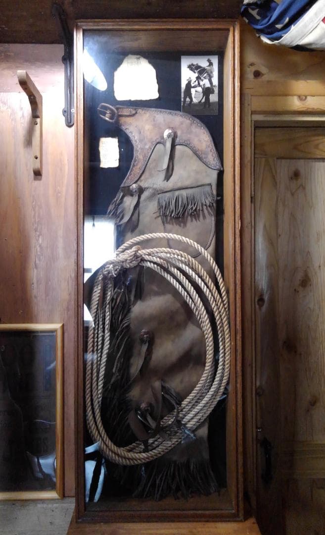 ウエスタンオブジェ　アンティーク　アメリカ大西部   ロデオ　ブロンコバスター