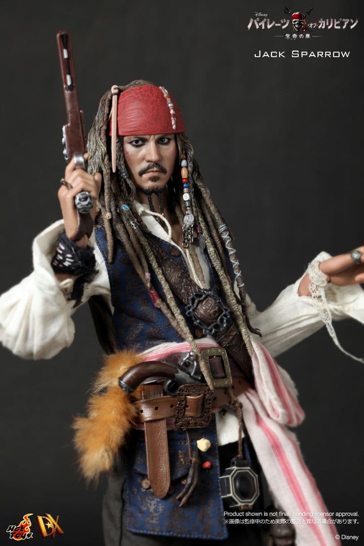 限定生産新品HOTTOYSジャックスパロウDX06生命の泉スペシャルエディション