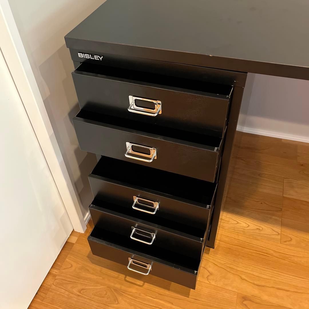 希少ビンテージ！BISLEYビスレー　両袖デスク　 キャビネット　パーツ②