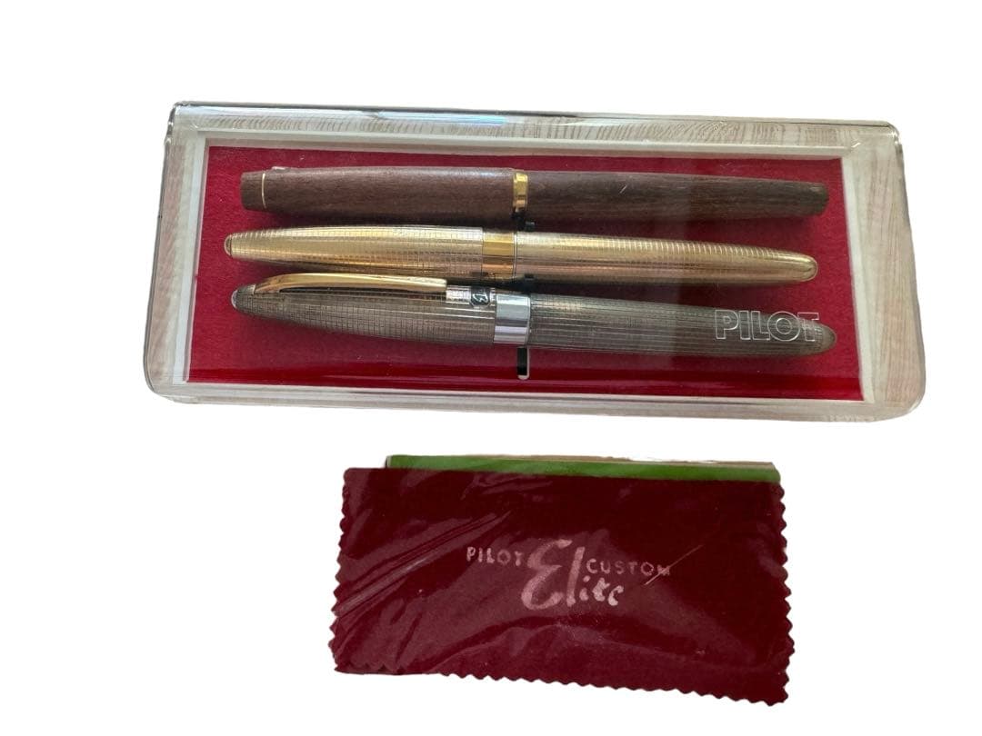 希少 パイロット PILOT 万年筆　Elite エリート　18k-750
