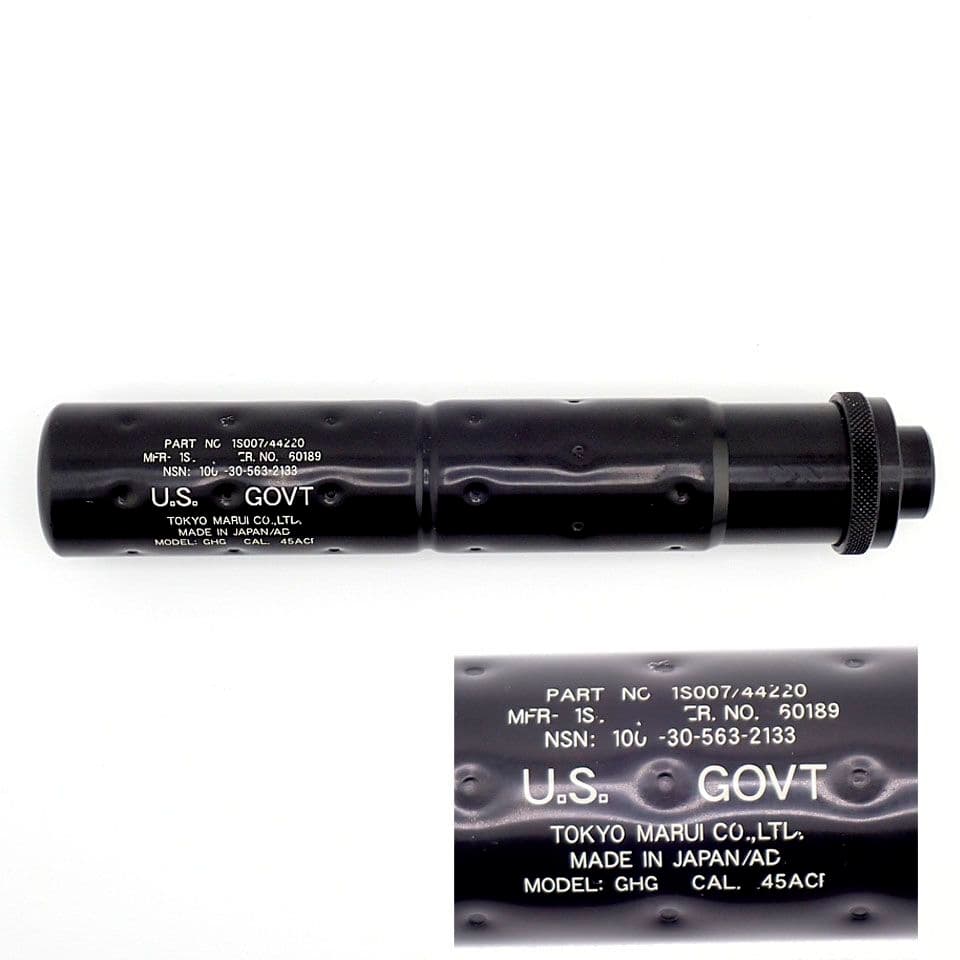 極美品 東京マルイ ソーコム Mk23 固定スライドガン サプレッサー/ライト付