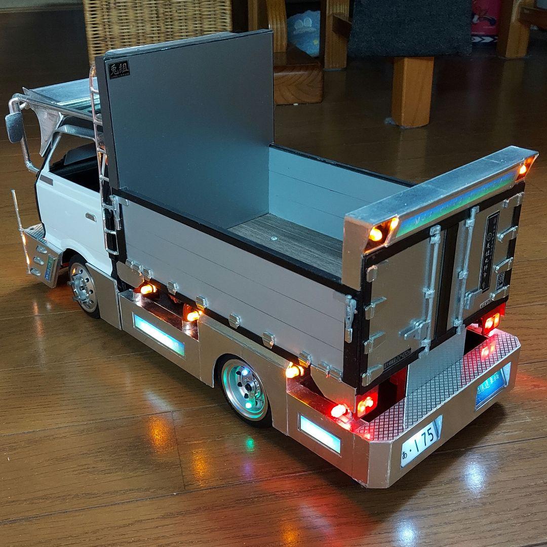 最終値下げ★デコトラ★ラジコン★wpl d12★オリジナル架装