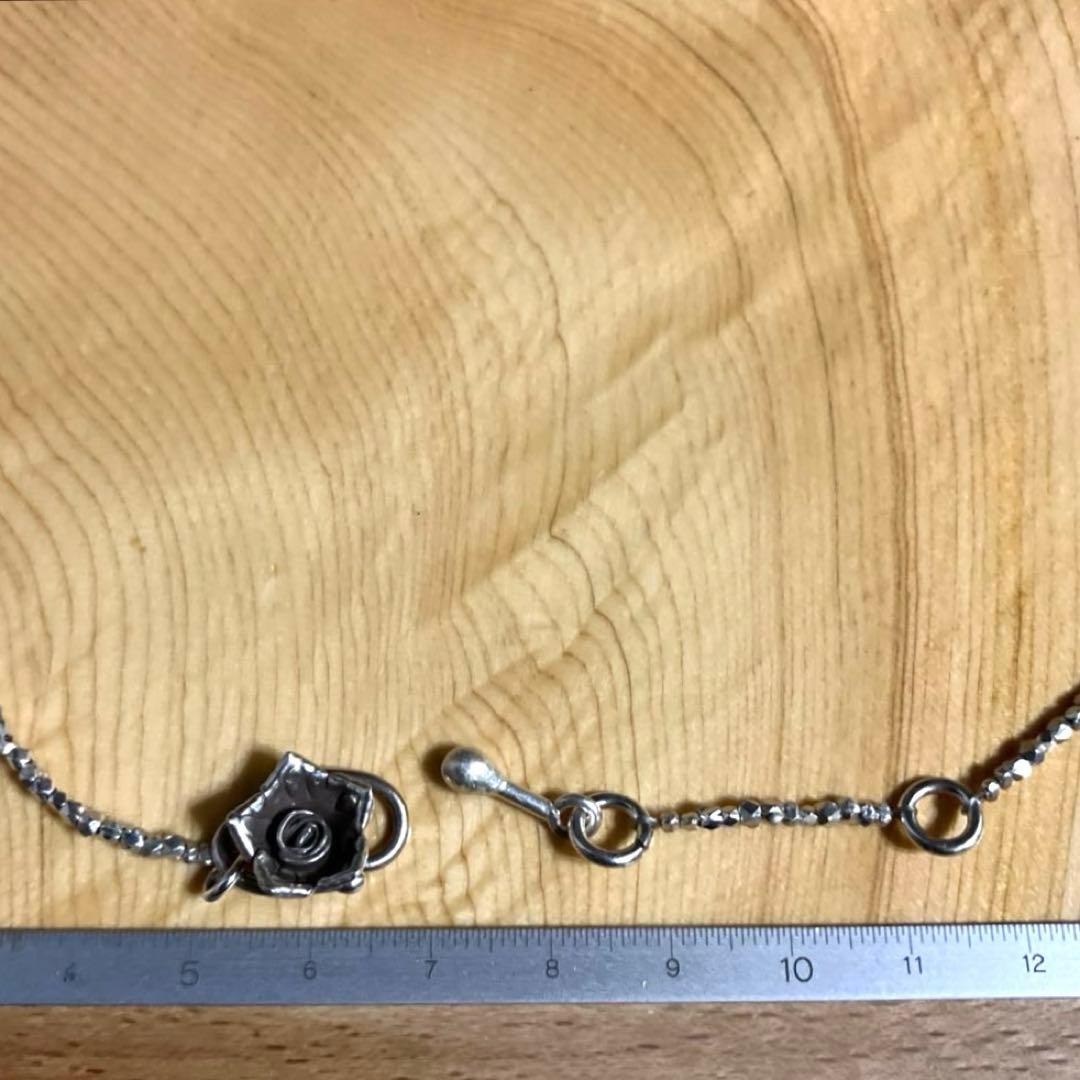 御専用パキスタン産オイルインクォーツとカレンシルバーのチョーカー&ピアスセット