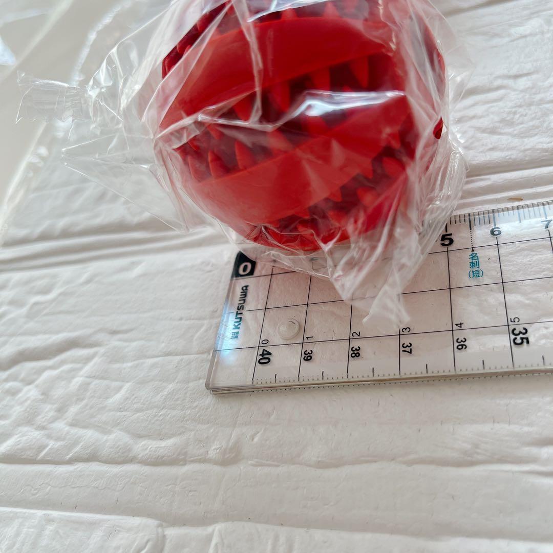 犬　おもちゃ　ボール　赤　5cm