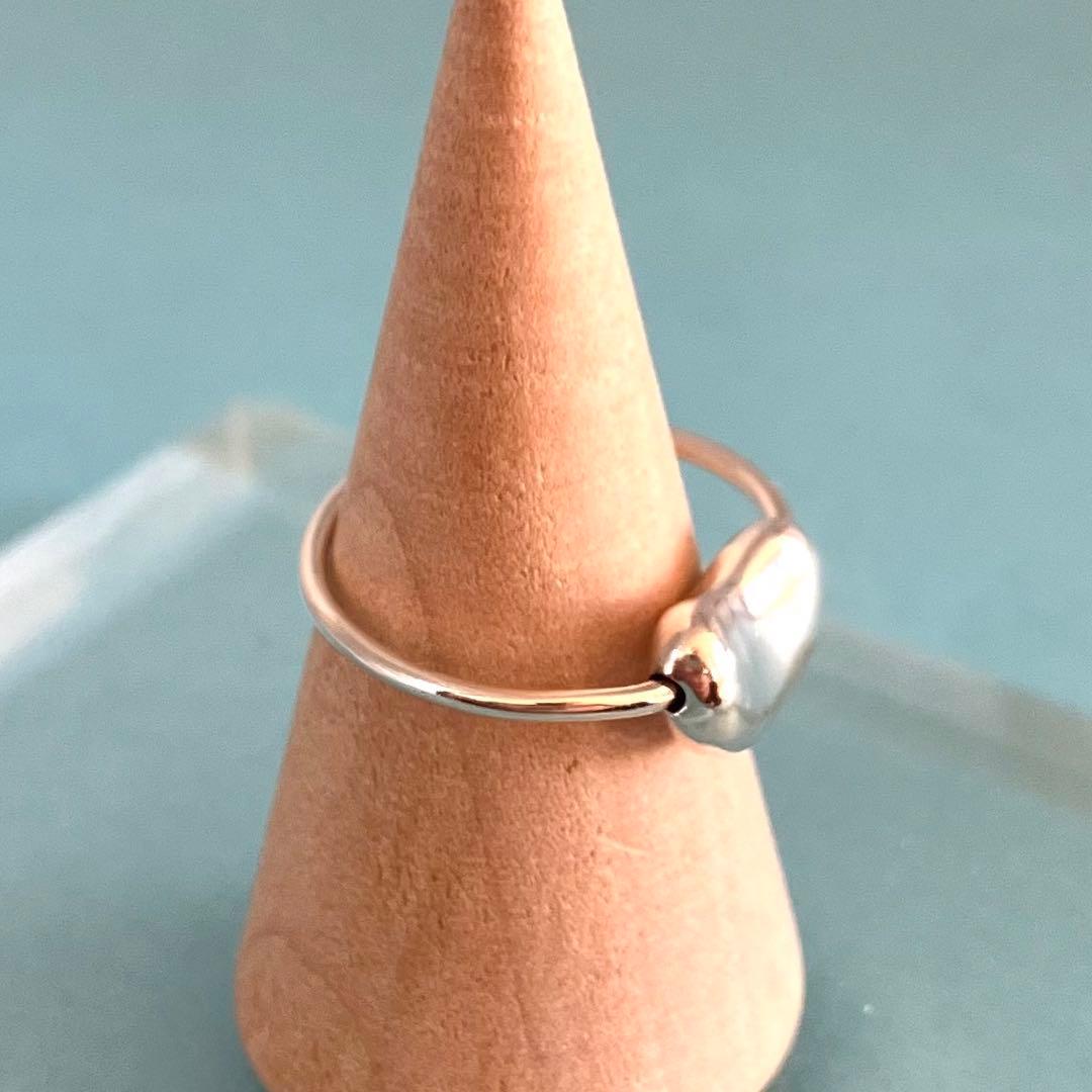 TIFFANY＆Co ティファニー エルサペレッティ ビーン リング 約11号