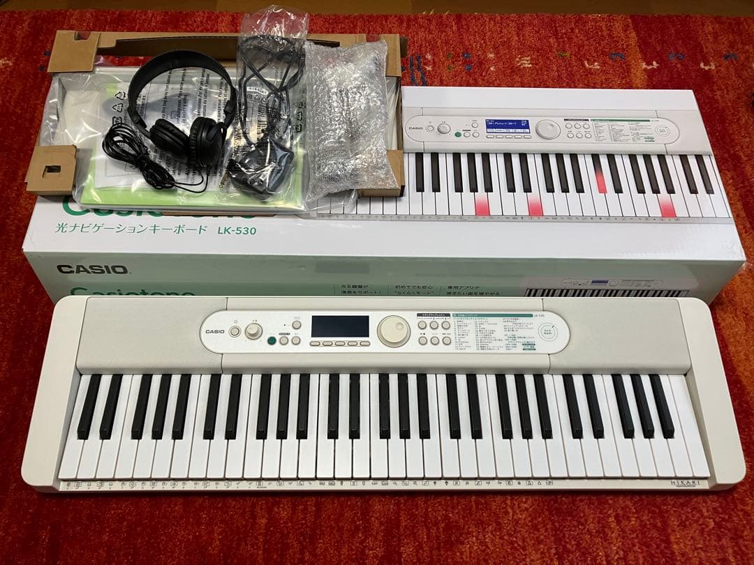 CASIO LK-530 電子キーボード 200曲内蔵・2025製