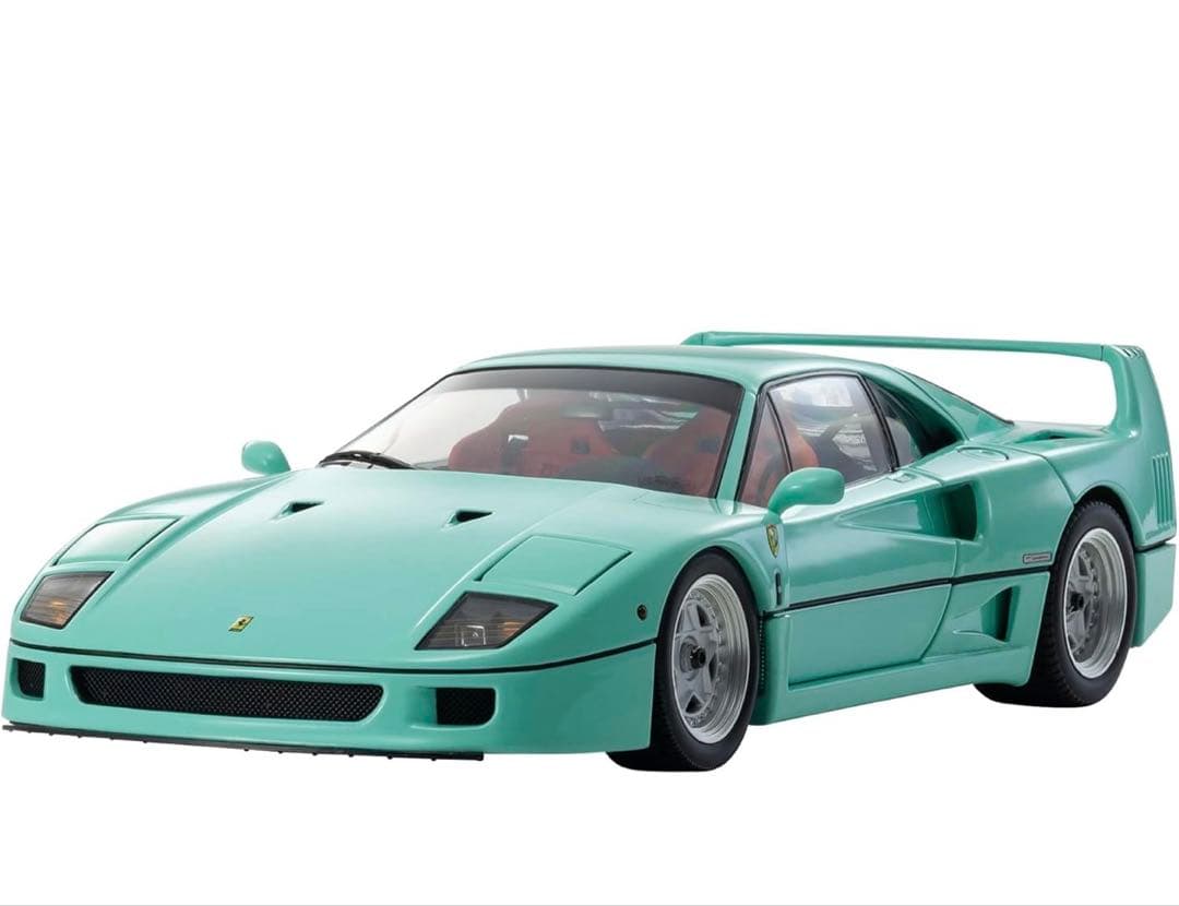 京商オリジナル 1/18 フェラーリ F40 ミントグリーン 完成品