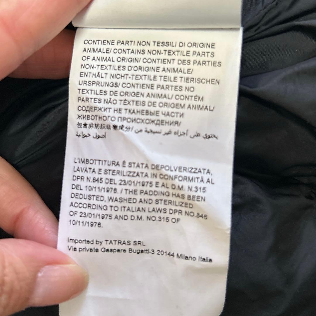 TATRAS タトラス アウター ライトダウンジャケット ナイロン ブラック