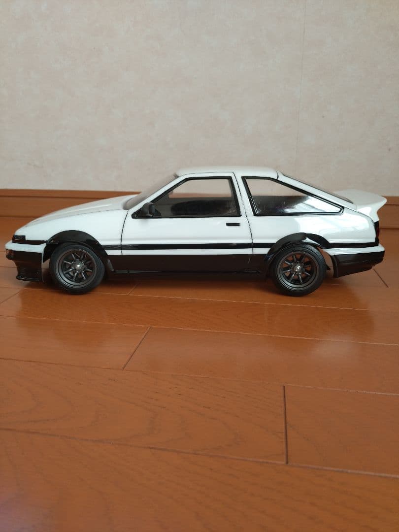 トレノ AE86 ホワイト/ブラック パンドラ ディスプレイシャーシ ete