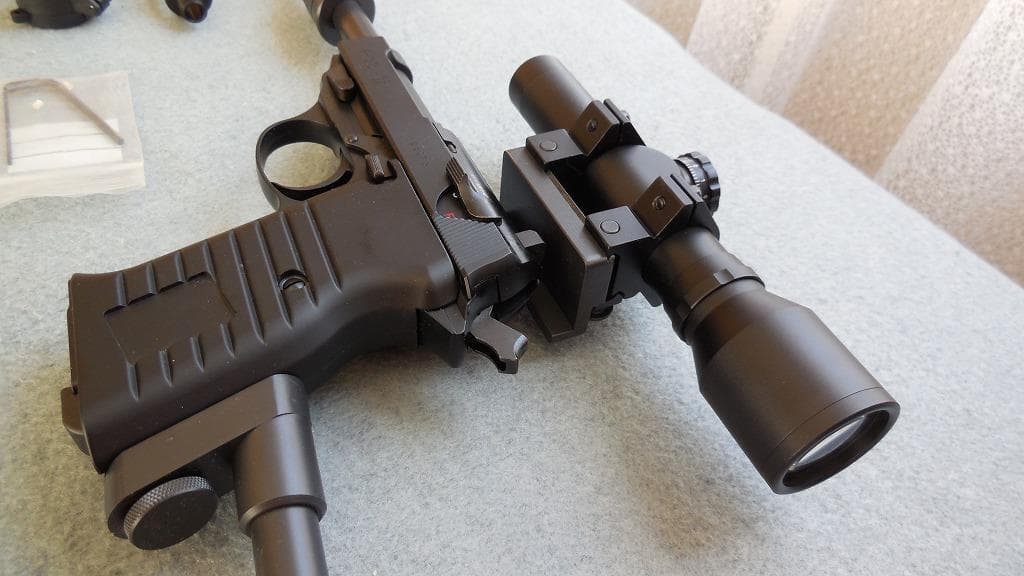 マルゼンワルサーP38デタッチャブル写真の物銃含みますアンクルタイプ　カスタム品