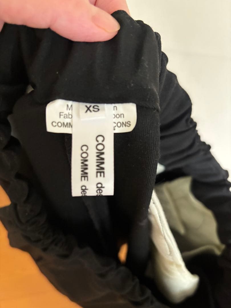 コムデギャルソンコムデギャルソン　AD2022サルエルパンツ ゴムウエスト