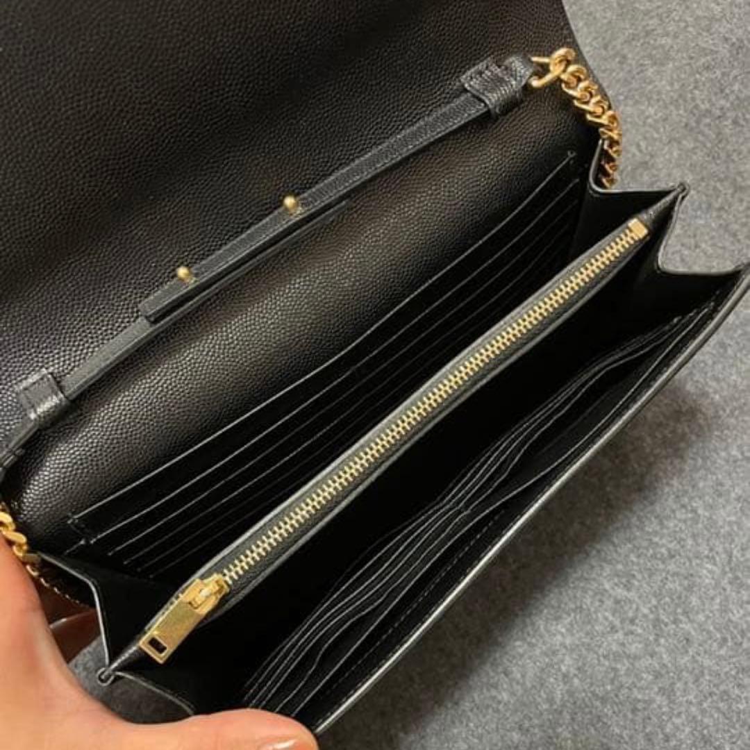 SAINT LAURENT ブラックショルダーバッグ