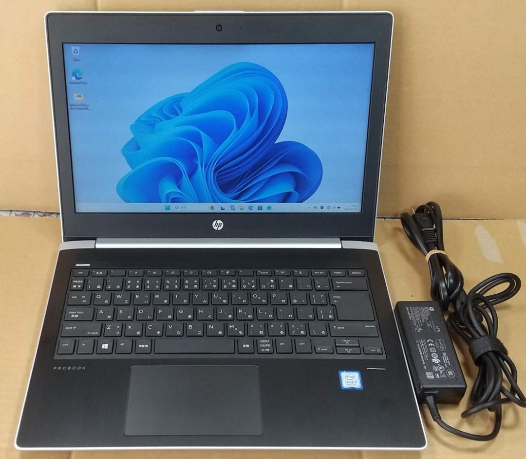 13.3型 HP 430 G5 8世代 i5 Win11 16GB Office