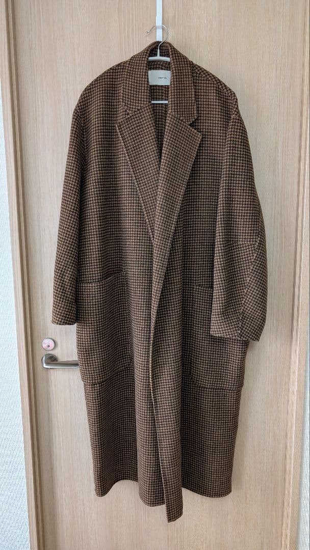 TODAYFUL チェック柄チェスターコート 38