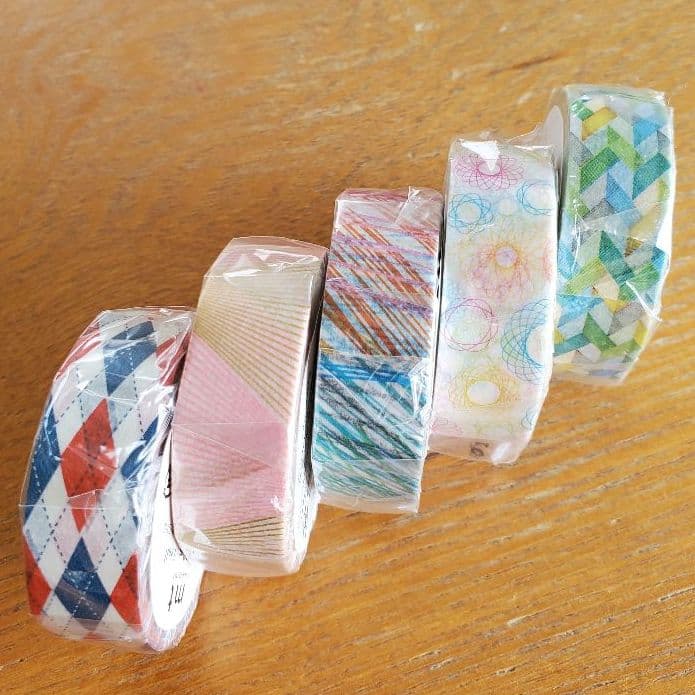 【新品未開封　送料込】　mt マスキングテープ　5 本セット　7