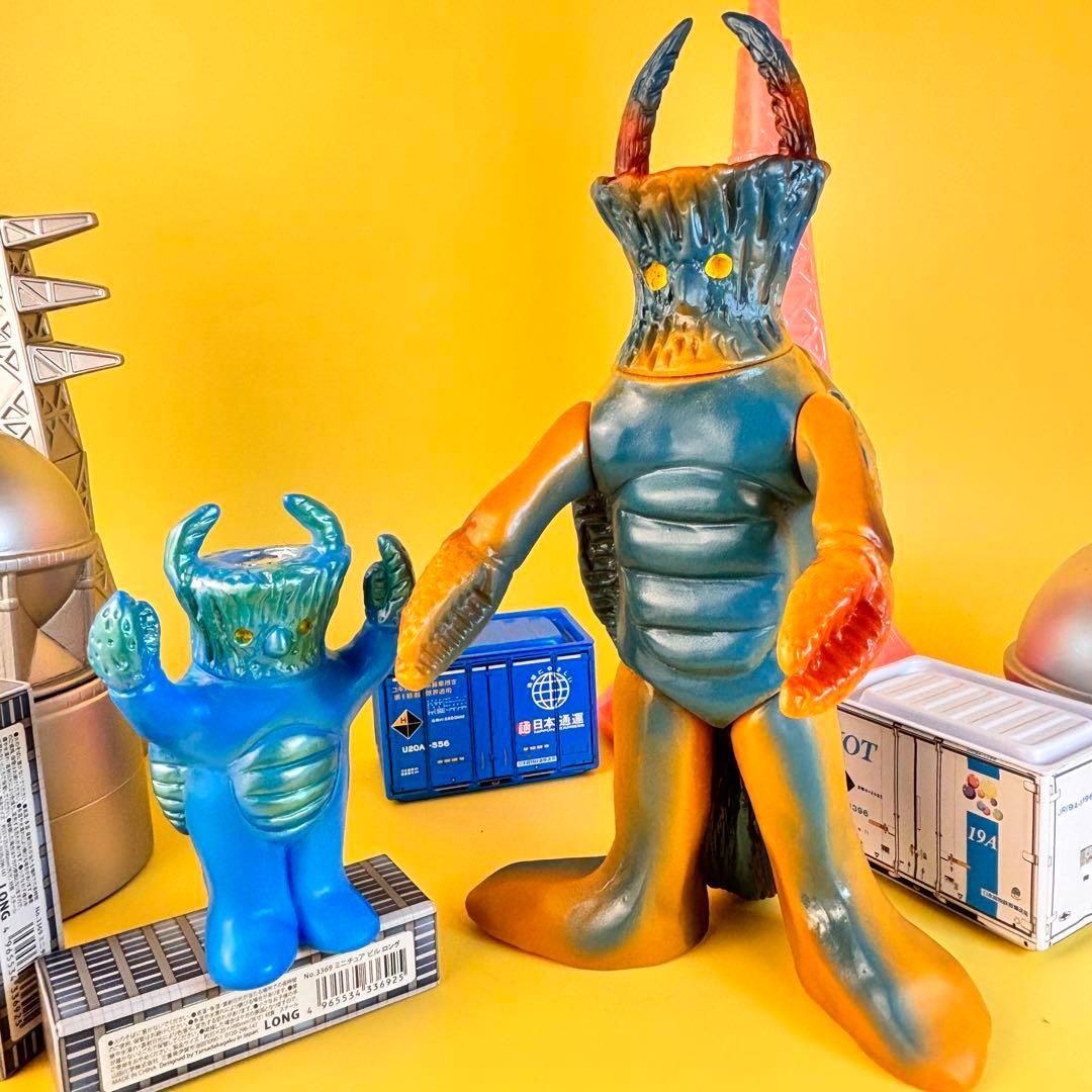 マルサン トルトス海人 ウルトラ怪獣シリーズ パチ ソフビ　マルパぺおまけ付