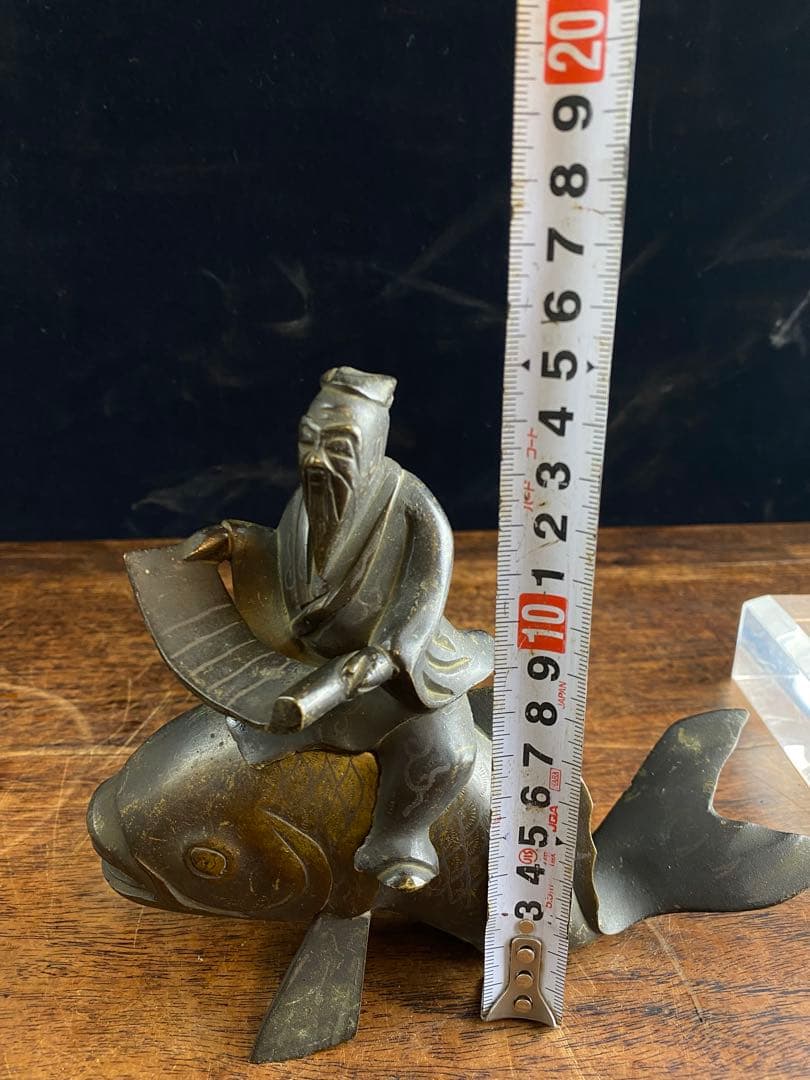 人物銅香炉