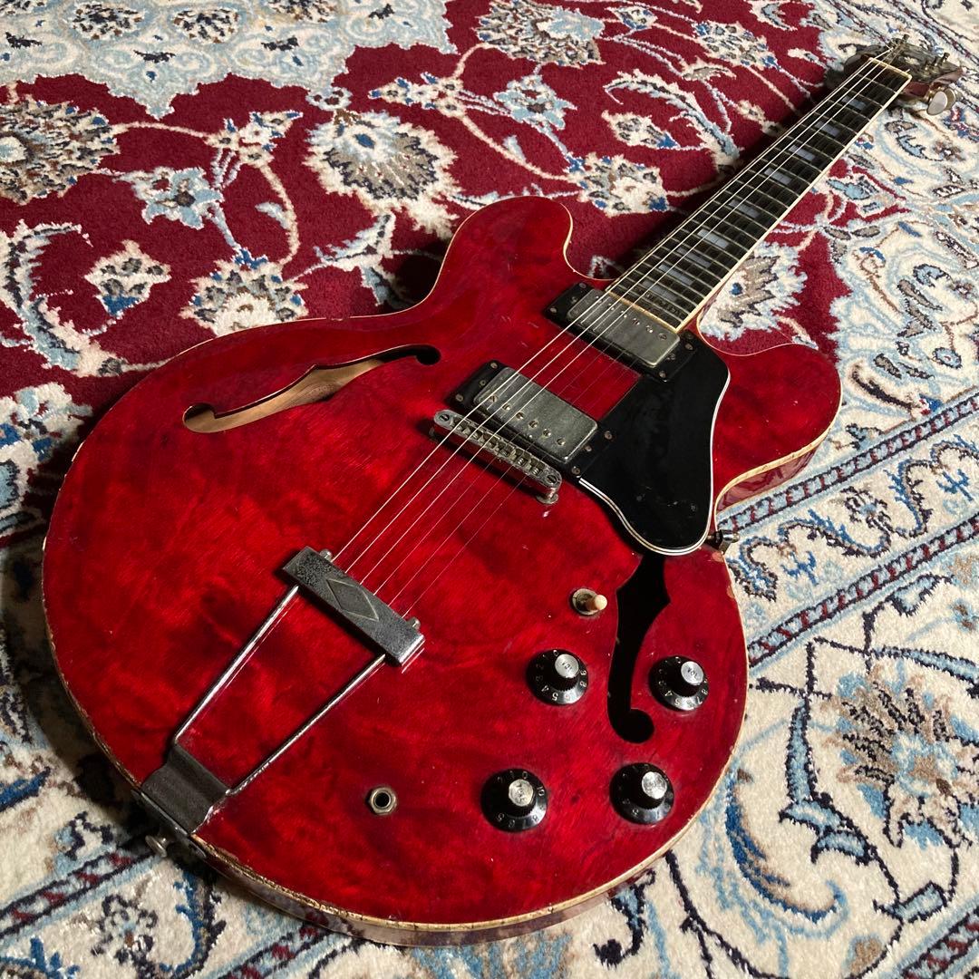 ジャパンヴィンテージ Greco フルアコギター SA-550 1977年製