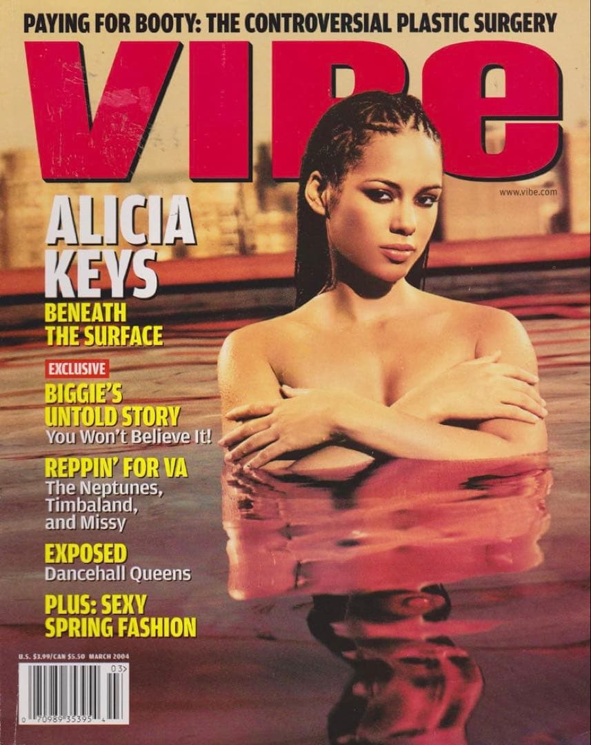 激レア2004年3月号★VIBE★Alicia Keys★USヒップホップ雑誌