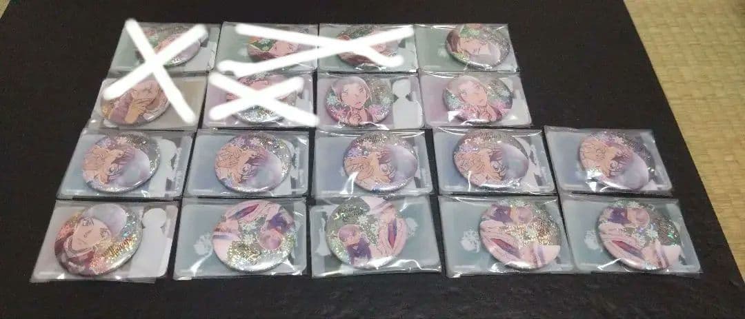 名探偵コナン 彩光キラキラ缶バッジ vol.2 諸伏高明 大和敢助 上原由衣 他