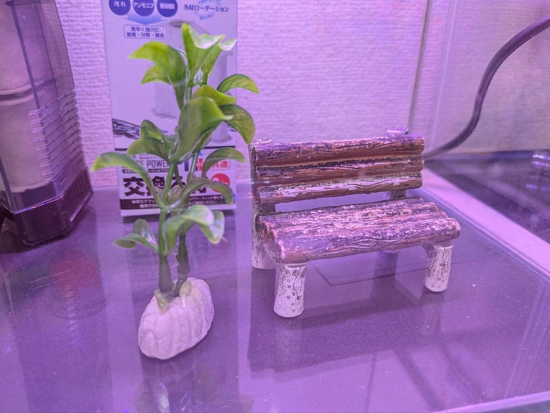 水槽 LEDライト フィルター 自動給餌器 説明書付き