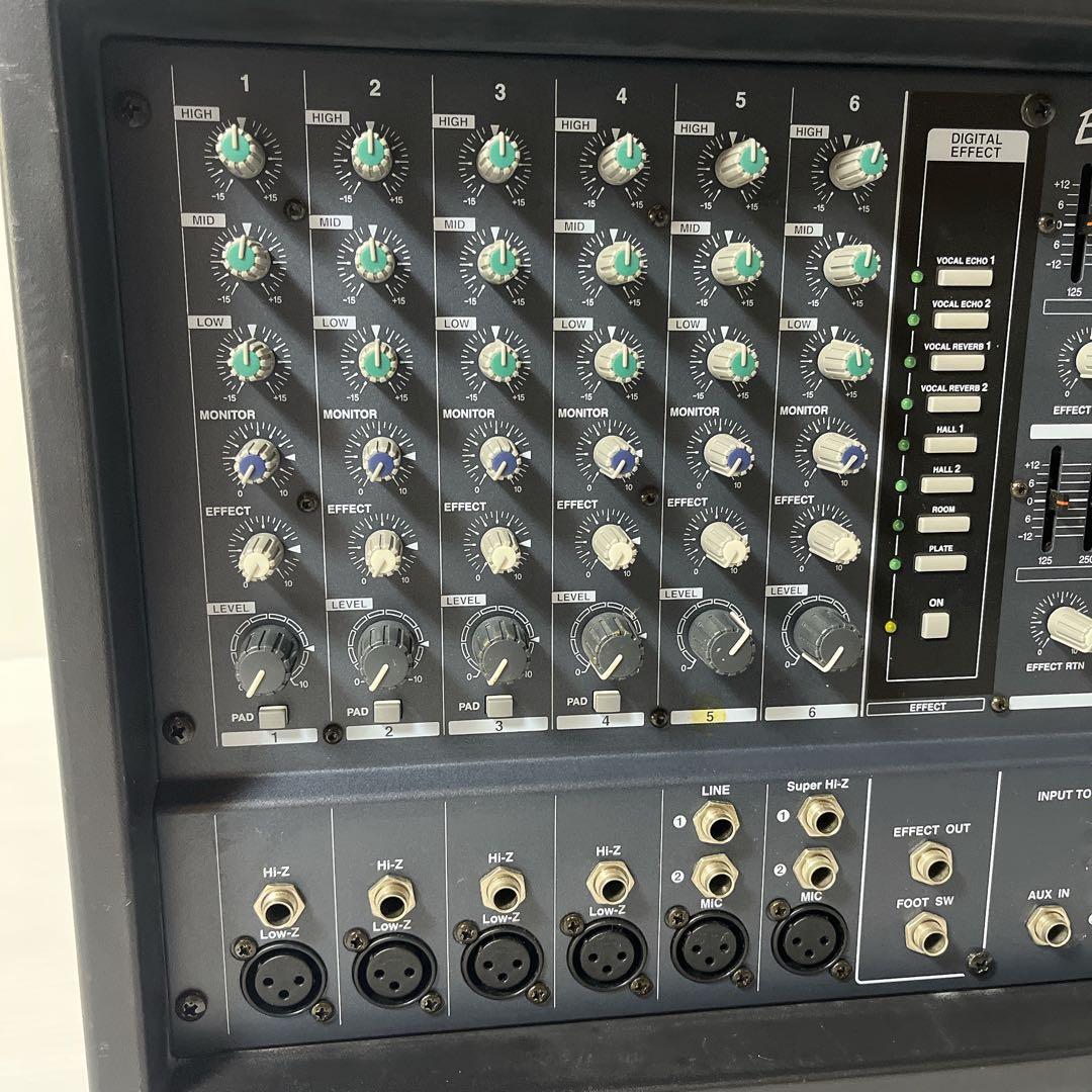 YAMAHA パワードミキサー EMX66M 音響機器 アンプ内蔵 動作品