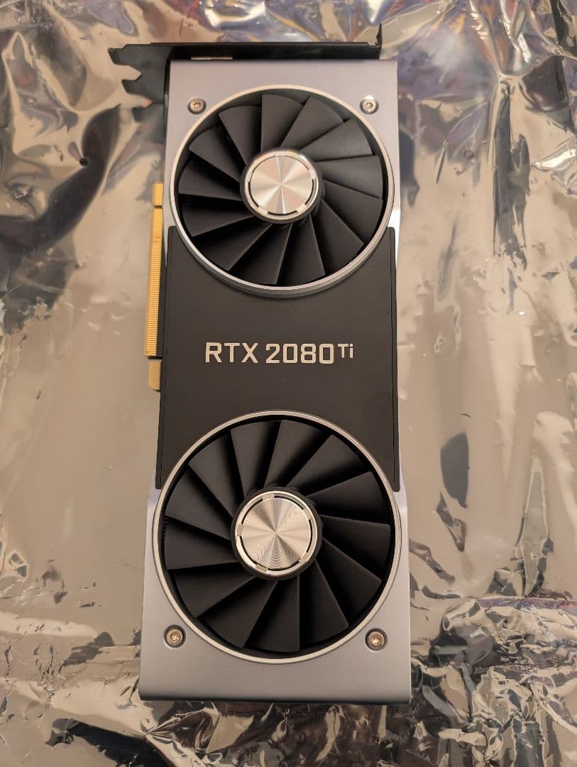 グラフィックボード・グラボ・ビデオカード NVIDIA RTX 2080 Ti Founders Edition