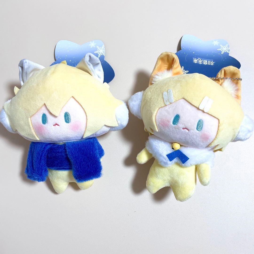 鏡音レン　鏡音リン　ぬいぐるみ　マスコット