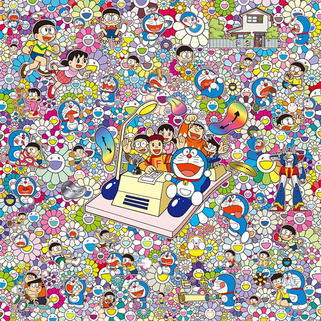 当選品！！　2019年　超激レア　村上隆×ドラえもん　ポスター