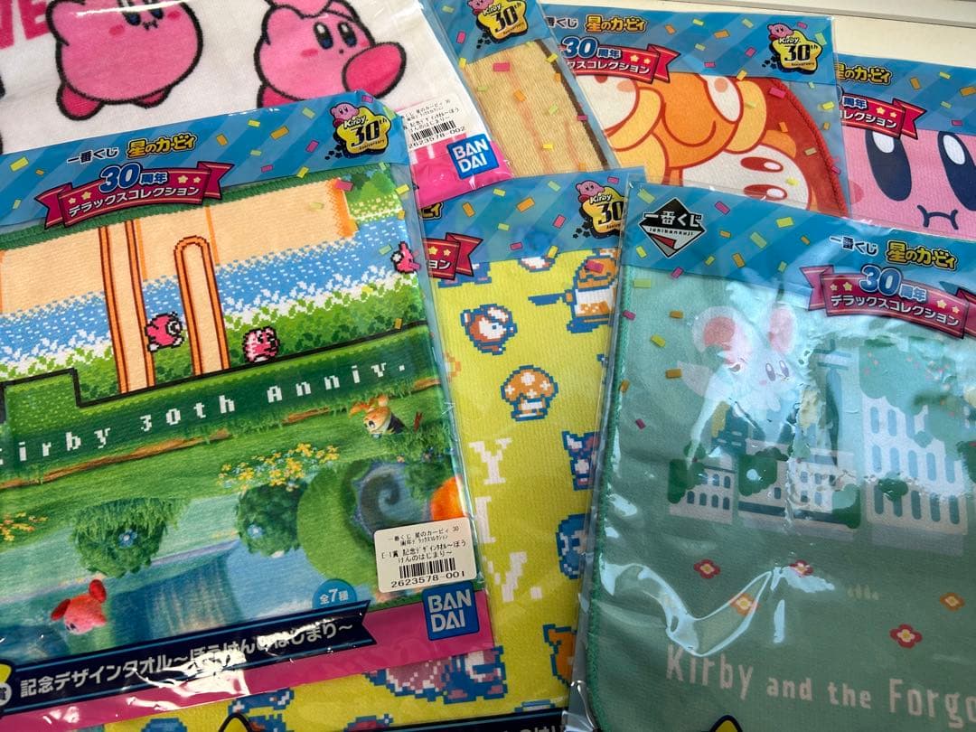 【新品未開封】星のカービィ/1番くじ　30周年デラックスコレクション　セット