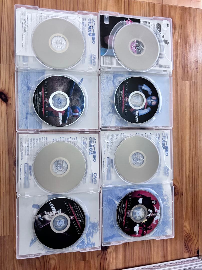 【レア】希少仮面ライダー1号・2号 BOX〈初回生産限定・DVD1〜8(16枚)