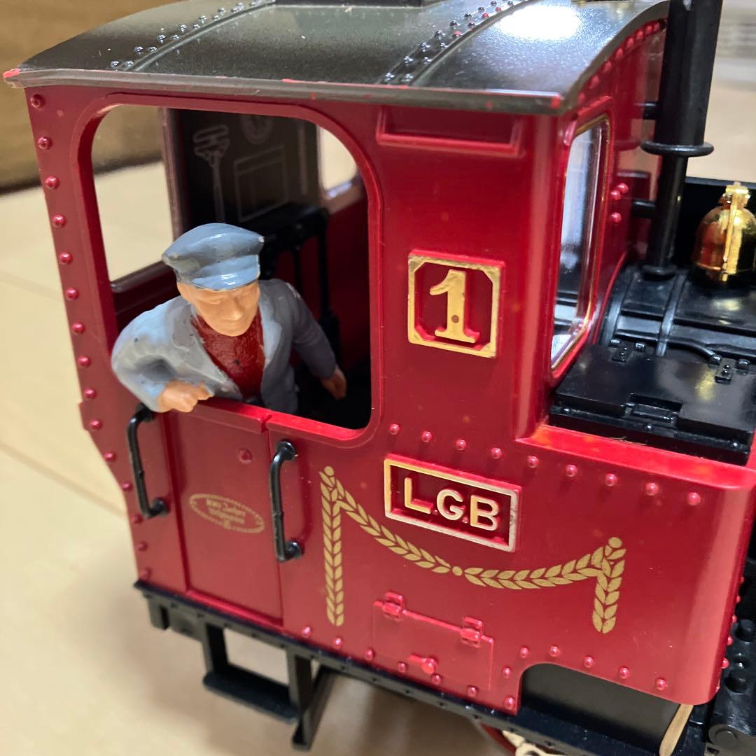 送料込　Gゲージ　レーマン　LGB 機関車　動作確認済 記念限定塗装　入手困難