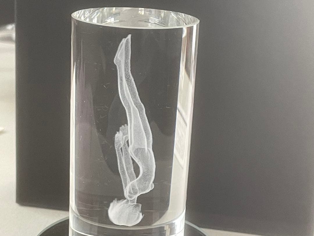 EVA STORE オリジナル　メモリアルクリスタル　綾波レイ　開封品