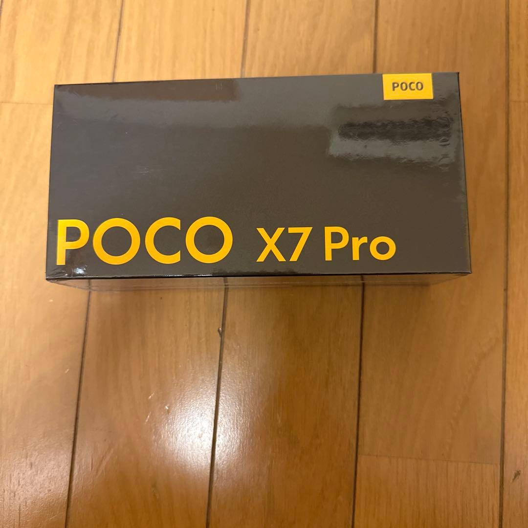携帯電話本体 POCO X7 Pro Yellow 12GB/512GB